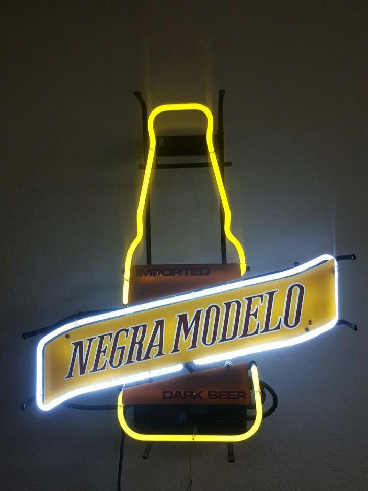 Custom Negra Modelo Dark Beer Neon Sign Real Neon Light Z1323 – Custom Neon  Signs